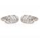 Silver Kingman Oval Crystal Design Whale Tail Cufflinks1.jpg